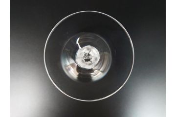 フランス　LALIQUE(ラリック)　卓越した上品さをまとうワイングラス2客セット(クリスタル)(R-062121)