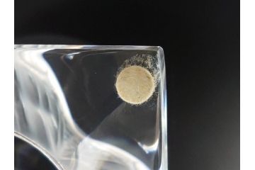 フランス　LALIQUE(ラリック)　梟　物静かに佇むフクロウが印象的なフラワーベース(クリスタル、花瓶、花器、ボウル、鉢、小物入れ、ふくろう)(R-062126)
