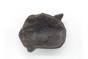 古玩　古銅　香炉　意匠を凝らした彫刻が見事な獅子2体(大、小)(置物、ディスプレイ、仏具、中国?)(R-062139)