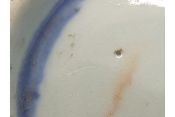 明治期　上手物　伊万里　色絵　お茶の時間を華やかに演出する湯呑み2客セット(大・小)(和食器、茶器、茶道具)(R-062168)
