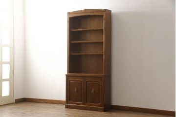 中古　美品　DREXEL HERITAGE(ドレクセルヘリテイジ)　Triune(トライユン)　上品な佇まいのブックケース(シェルフ、本棚、飾り棚、キャビネット、収納棚)(R-062172)
