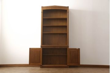 中古　美品　DREXEL HERITAGE(ドレクセルヘリテイジ)　Triune(トライユン)　上品な佇まいのブックケース(シェルフ、本棚、飾り棚、キャビネット、収納棚)(R-062172)