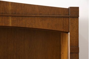 中古　美品　DREXEL HERITAGE(ドレクセルヘリテイジ)　Triune(トライユン)　上品な佇まいのブックケース(シェルフ、本棚、飾り棚、キャビネット、収納棚)(R-062172)