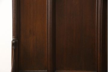 和製アンティーク　大正ロマン　クラシカルな佇まいがお洒落!!古い洋館の壁固定式ホールハンガー(ハンガーラック、帽子掛け、店舗什器)(R-062182)