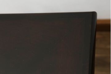 和製ビンテージ　国産民芸家具　和モダンな空間づくりにおすすめの囲炉裏テーブル(ダイニングテーブル、4人掛け、4P、2人掛け、2P、木製火鉢、ヴィンテージ)(R-062184)