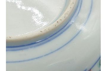 明治期　伊万里焼　色絵　金彩　花文　4寸皿　約12cm　色彩豊かで食卓に華やぎをもたらす小皿5客セット(四寸、赤絵、和食器、和皿)(R-062189)