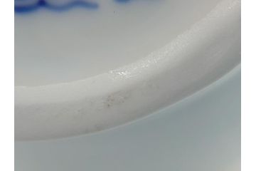 デンマーク　ROYAL　COPENHAGEN(ロイヤルコペンハーゲン)　プリンセス　ブルー　美しいレースの絵付けが優雅さを演出するコーヒーポット(ピッチャー、ティーポット、洋食器)(R-062192)
