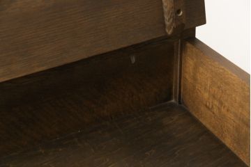 中古　美品　オーク材　柏木工(KASHIWA)　WILDERNESS(ウィルダネス)　座面下収納付き!!木の温かみを感じられる2人掛けベンチ(長椅子、板座チェア、長イス)(定価約14万円)(R-062198)