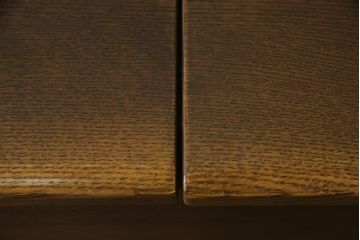 中古　美品　オーク材　柏木工(KASHIWA)　WILDERNESS(ウィルダネス)　座面下収納付き!!木の温かみを感じられる2人掛けベンチ(長椅子、板座チェア、長イス)(定価約14万円)(R-062198)