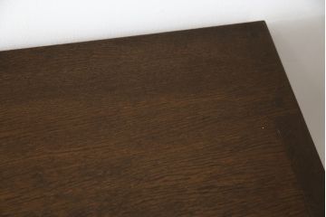 和製アンティーク　昭和初期　ナラ材　シンプルなデザインでお部屋に馴染みやすい本棚(ブックシェルフ、収納棚、飾り棚、ディスプレイ棚、陳列棚)(R-062199)