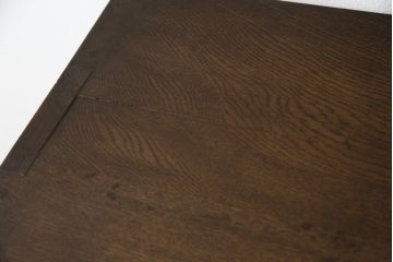 和製アンティーク　昭和初期　ナラ材　シンプルなデザインでお部屋に馴染みやすい本棚(ブックシェルフ、収納棚、飾り棚、ディスプレイ棚、陳列棚)(R-062199)