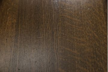 中古　美品　柏木工(KASHIWA)　WILDERNESS(ウィルダネス)　ナラ材　KT14H　美しい杢目とシックな色合いが魅力のダイニングテーブル(4人掛け、4P、6人掛け、6P、食卓)(定価約26万円)(R-062200)