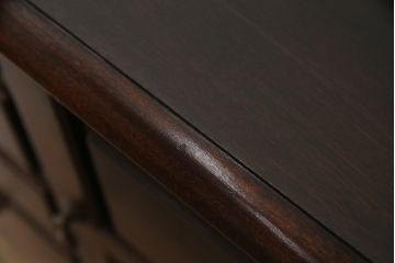 中古　松本民芸家具　クラシカルなデザインがおしゃれなA型ドレッサー(サイドボード、サイドキャビネット、引き出し、サイドチェスト、収納棚、ドレッシングチェスト)(定価約48万円)(R-062204)