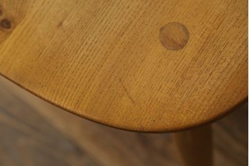 イギリスビンテージ　ERCOL(アーコール)　ゴールドスミス　北欧テイストのお部屋におすすめ!!洗練された佇まいが魅力的なチェア (ダイニングチェア、椅子、イス、板座チェア、ヴィンテージ)(R-062205)