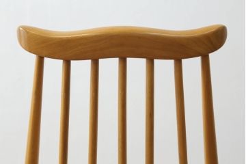 イギリスビンテージ　ERCOL(アーコール)　ゴールドスミス　北欧テイストのお部屋におすすめ!!洗練された佇まいが魅力的なチェア (ダイニングチェア、椅子、イス、板座チェア、ヴィンテージ)(R-062205)