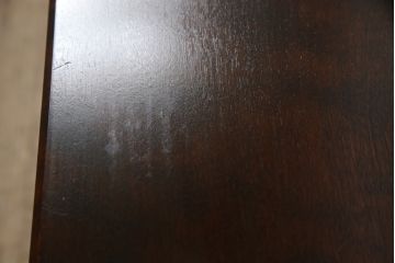 中古　希少　絶版品　北海道民芸家具　上品な佇まいと美しい木目が魅力の収納ボックス(ブランケットボックス、ベンチチェスト、コファ)(R-062228)