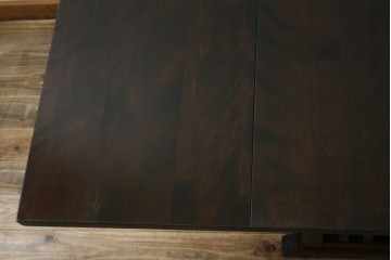 和製ビンテージ　北海道民芸家具　#430　洗練されたデザインのバタフライ卓　定価約20万円　(R-062229)