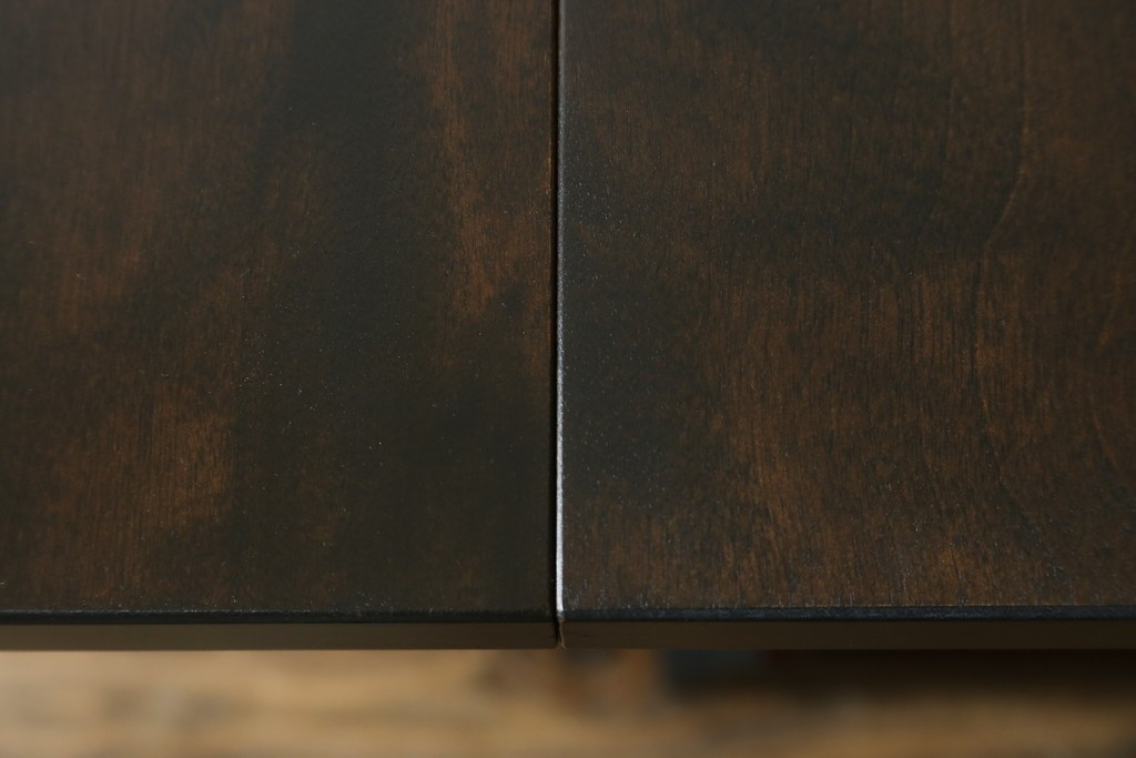 和製ビンテージ　北海道民芸家具　#430　洗練されたデザインのバタフライ卓　定価約20万円　(R-062229)