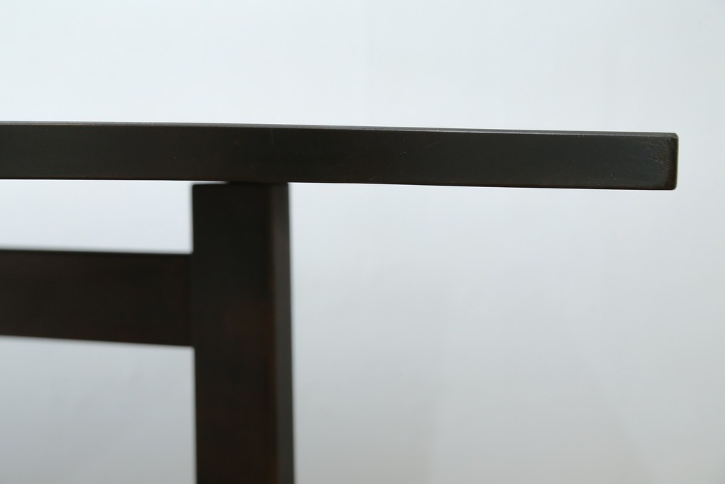 和製ビンテージ　北海道民芸家具　#430　洗練されたデザインのバタフライ卓　定価約20万円　(R-062229)