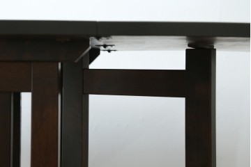 和製ビンテージ　北海道民芸家具　#430　洗練されたデザインのバタフライ卓　定価約20万円　(R-062229)