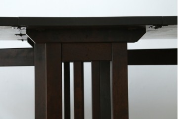 和製ビンテージ　北海道民芸家具　#430　洗練されたデザインのバタフライ卓　定価約20万円　(R-062229)