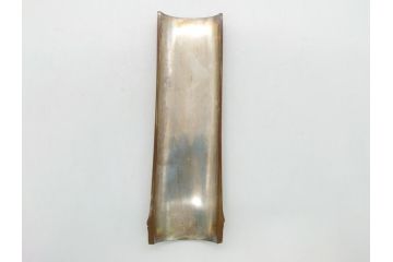 希少　水戸金工　北川北仙　彫金　茶合(共箱付き、銀製?、銅製?、作家物)(R-062234)
