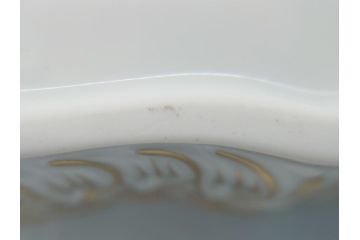 ハンガリー　HEREND HVNGARY ヘレンド　ヴィクトリア　花と蝶　エレガントで高貴な印象のプレート(トレイ、角皿、透かし、ビクトリア)(R-062236)