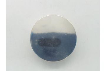 薩摩　谷山正錫　山崎畩五郎　錫製　カコシマ　彫金細工　茶心壷(共箱付き、茶筒、煎茶道具)(R-062239)
