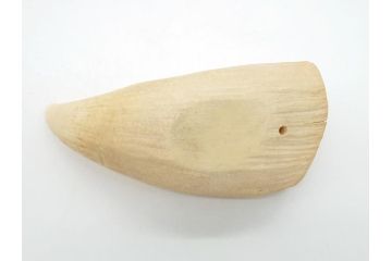 歯牙　クジラの歯3本セット(大・中・小)(素材、印材、彫刻材料、根付)(R-062240)