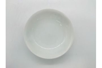 江戸期　古伊万里　大明成化年製　染付　山水文　丸文　3.6寸　約11cm　温かみのあるフォルムが魅力の蓋付き茶碗5客セット(三寸六分、和食器、和皿)(R-062246)