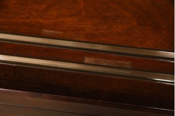 中古　民芸家具　和光　NEW北樹　水屋150K　上質な和の空間づくりにおすすめの水屋箪笥(食器棚、戸棚、収納棚、キャビネット)(R-062258)