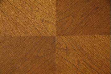 中古　DREXEL HERITAGE(ドレクセルヘリテイジ)　緩やかな弧を描く曲線のデザインが優美な格納テーブル付きローテーブル(センターテーブル、リビングテーブル、カクテルテーブル)(R-062260)