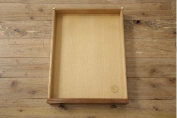中古　DREXEL HERITAGE(ドレクセルヘリテイジ)　Triune(トライユン)シリーズ　すっきりした佇まいのエンドテーブル(サイドテーブル、ナイトテーブル、飾り台)(定価約21万円)(R-062261)