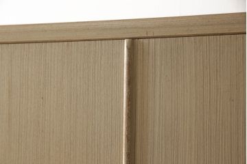 中古　伝統工芸士　吉沢昭次作　上品なデザインの金具が魅力の加茂総桐箪笥(総桐たんす、着物箪笥、衣装箪笥、和タンス、引き出し)(R-062264)