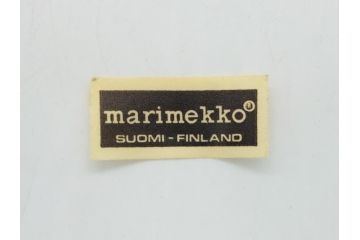 フィンランド　マリメッコ×イッタラ　Marimekko　iittala　SUOMI-FINLAND　ラージ　可愛らしいフォルムとパッと目を引くカラーが魅力のマリボウル(廃盤レッド?、Maribowl、Mariskooli、脚付きボウル、箱無し、北欧)(R-062268)