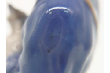 デンマーク　ROYAL COPENHAGEN(ロイヤルコペンハーゲン)　905　木を削る少年　どの角度から見ても精巧かつ美しいフィギュリン(置物、オブジェ)(R-062270)