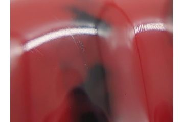 蒔絵師　中村湖彩(本名　淳司)　漆器　阿古陀　使い込むほどに深みが出る棗(共箱付き、茶道具、根来塗、柵形茶器、木製)(R-062273)