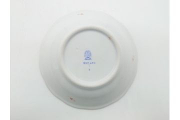 希少　ヘレンド　ハンガリー　HEREND HVNGARY　アポニー　オレンジ　テーブルウェアとしてもインテリアとしても使用できる愛らしいデザインのプレート&シュガーポットセット(HUNGARY、ボンボン入れ、蓋物、小物入れ、皿、バラ、薔薇、西洋陶磁器)(R-062286)