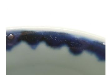 江戸期　古伊万里　染付　鶴文　4.1寸皿　約12.5cm　清楚な絵付けで食卓に馴染みやすい小皿5客セット(四寸一分、和食器、和皿)(R-062291)