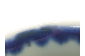 江戸期　古伊万里　染付　鶴文　4.3寸皿　約13cm　清楚な絵付けで食卓に馴染みやすい小皿5客セット(四寸三分、和食器、和皿)(R-062292)