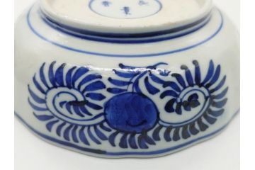 幕末〜明治期　富長貴春(富貴長春)　伊万里　色絵　金彩　5寸皿　約15cm　煌びやかで豪華な絵付けの深皿2客セット(和食器、和皿、変形皿、五寸)(R-062298)