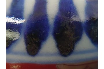 明治期　伊万里焼　色絵　多種多様な絵付けが目を引く湯呑み5客セット(蕎麦猪口、松竹、紅葉、龍、鳳凰、和食器)(R-062301)