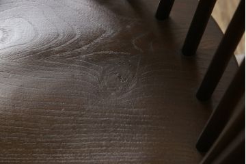 イギリスビンテージ　ERCOL(アーコール)　洗練されたデザインが魅力的!!木の温もり溢れるロッキングチェア(板座チェア、アームチェア、揺り椅子、イス、ヴィンテージ)(R-062322)