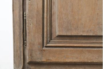 フランスアンティーク　特大　オーク材　繊細なレリーフが目を惹くキャビネット(収納棚、戸棚、食器棚、カップボード)(R-062323)