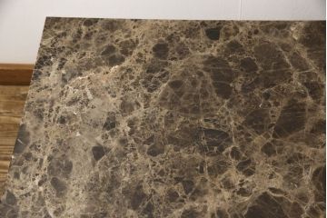 フランスビンテージ　大理石天板　落ち着いた色味が格好いい!個性的な彫刻が魅力のローテーブル(リビングテーブル、センターテーブル、ヴィンテージ)(R-062328)
