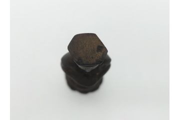 年代物　明治期　金工　明珍宗義銘(田中宗義)　明治工芸　古銅置物(仏像、置き物)(R-062344)