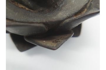 江戸〜明治期　時代物　古銅　坐像(釈迦如来?、阿弥陀如来?、仏教美術)(R-062346)