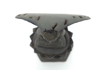 江戸〜明治期　時代物　古銅　坐像(釈迦如来?、阿弥陀如来?、仏教美術)(R-062346)