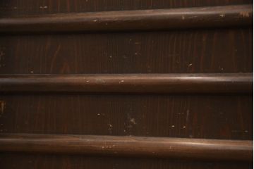 和製アンティーク　明治大正期　和モダンの雰囲気を盛り上げる四尺水屋箪笥(重ね戸棚、食器棚、収納棚、キャビネット、引き出し)(R-062362)