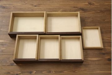 中古　軽井沢彫り　細部まで丁寧に施された桜の彫刻が美しい鏡台(ドレッサー、姿見、ミラー)(R-062369)